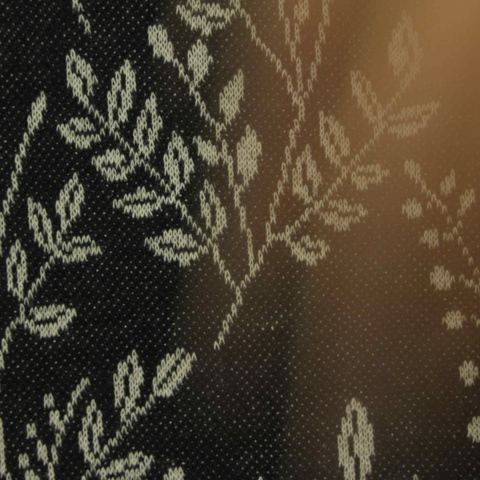 Jacquard Polyester Cotton Knit Fabric