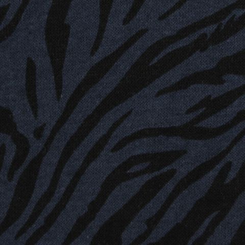 Animal Print Cotton Polyester French Terry Fabric