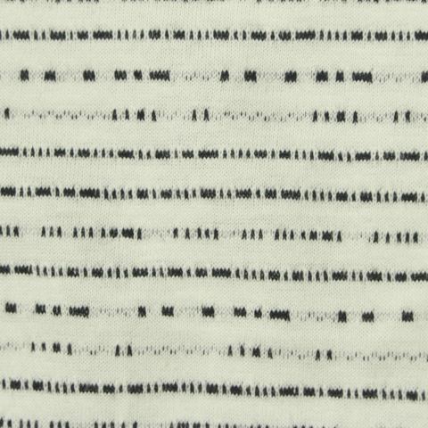 Striped Cotton Polyester Knit Fabric