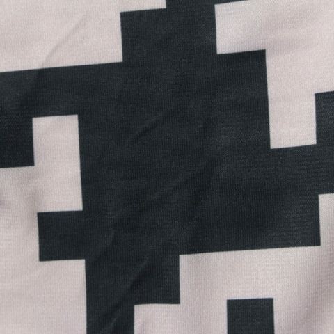 Printed Polyester Stretch Linen-Look Fabric