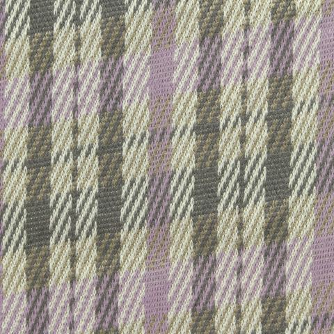 Bold Plaid Polyester Viscose Stretch Knit Fabric