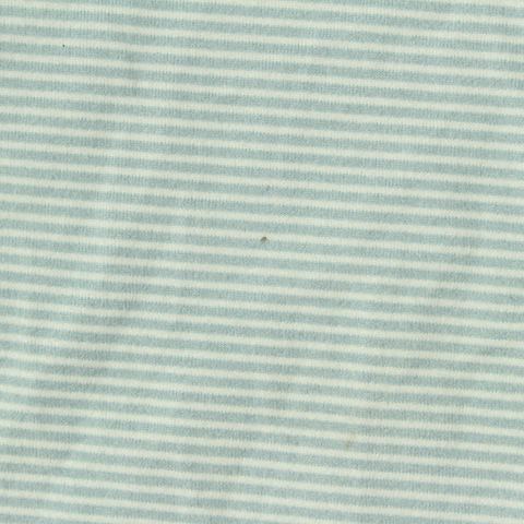 Fine Striped Brushed Polyester Stretch Knit Fabric