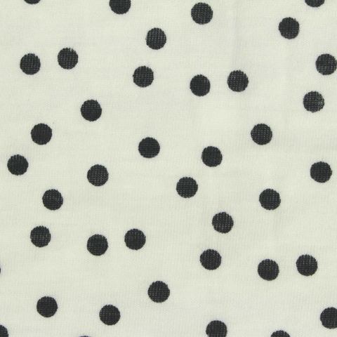Black Dots Knit, Polyester