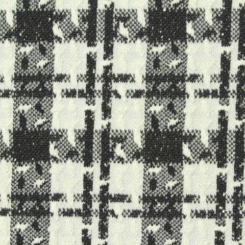Bold Plaid Knit Fabric