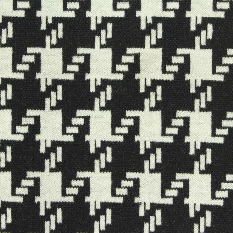 Plaid Polyester Viscose Stretch Knit Fabric