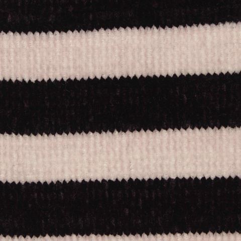 Striped 100% Polyester Chenille Fabric