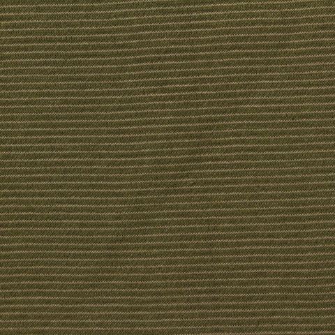 Fine Striped Cotton Polyester Interlock Knit Fabric
