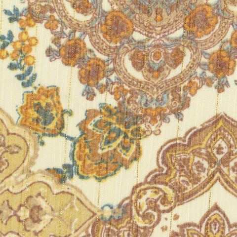 Bold Floral 100% Polyester Chiffon Fabric