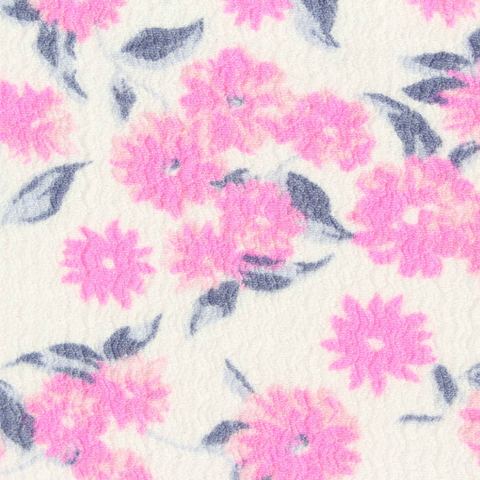 Floral Crepe Fabric