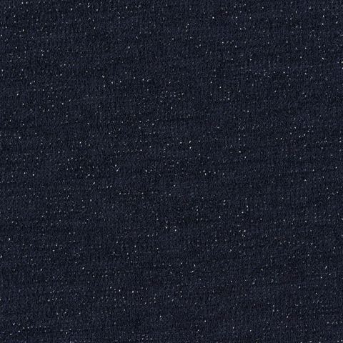 Dark Blue Marl Linen-Look, Polyester
