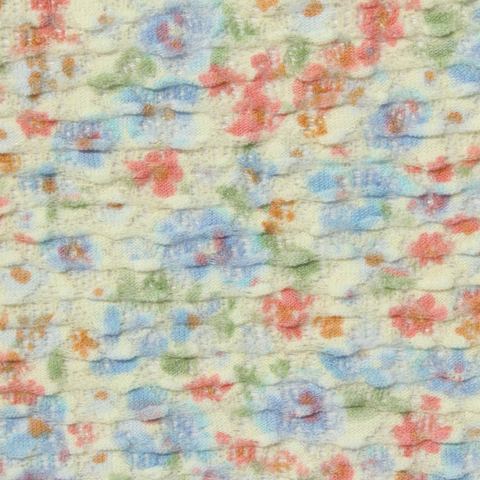 Fine Floral Nylon Stretch Lace Fabric
