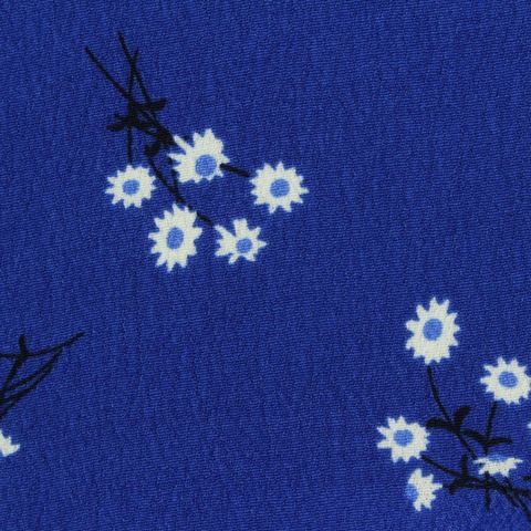 Fine Floral 100% Viscose Woven Fabric