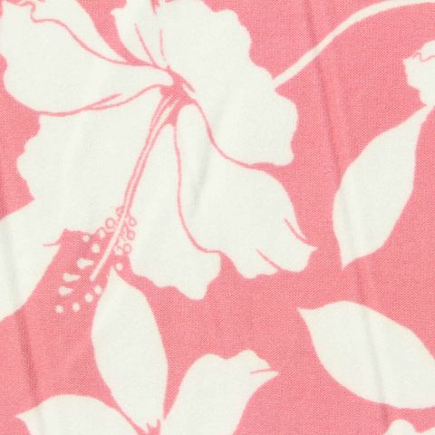 Bold Floral Polyester Stretch Milk Silk Knit Fabric