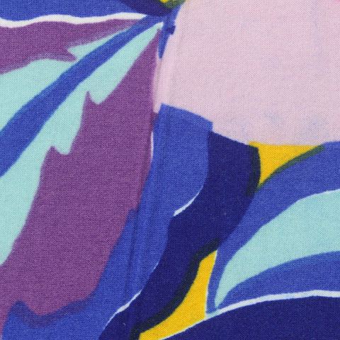 Printed Polyester Stretch Milk Silk Knit Fabric