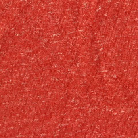 Heather Polyester Linen Jersey Knit Fabric