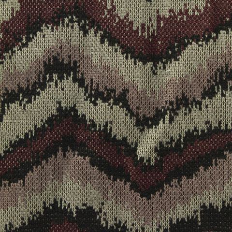 Jacquard Polyester Stretch Knit Fabric