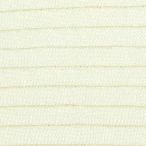Fine Striped Viscose Metallic Knit Fabric