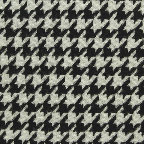 Plaid Viscose Nylon Knit Fabric