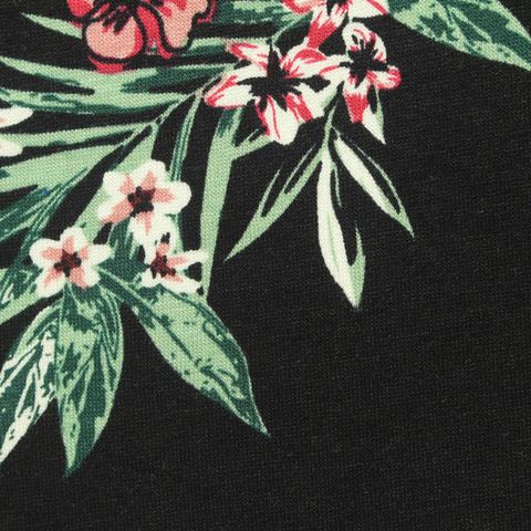 Bold Floral Viscose Stretch Knit Fabric