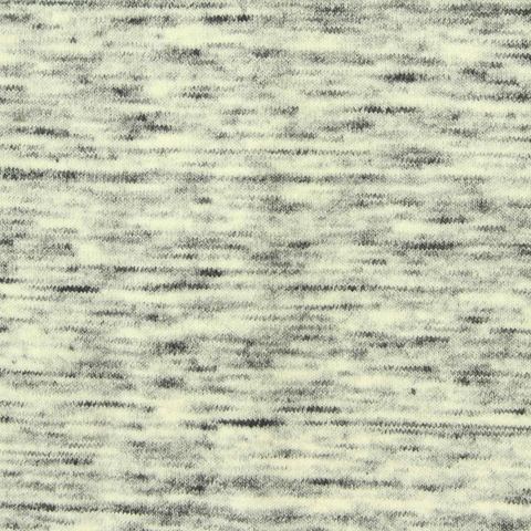 Heather Brushed Polyester Viscose Stretch Knit Fabric