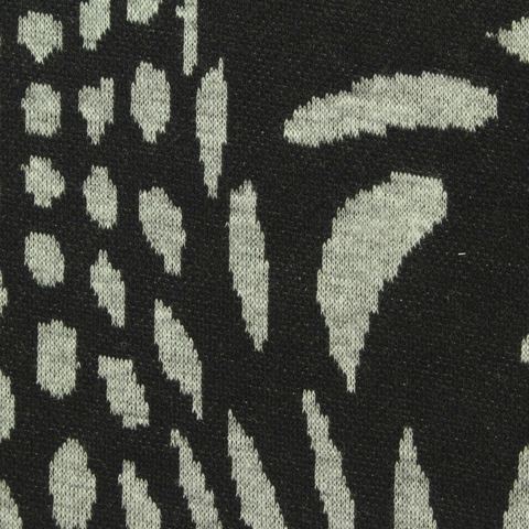 Animal Print Polyester Viscose Stretch Knit Fabric