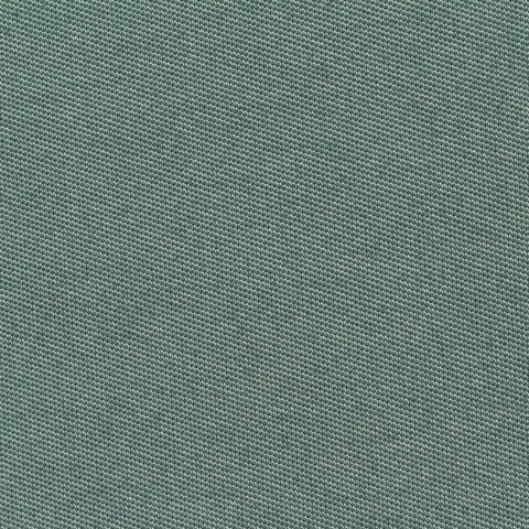 Muted Green Marl Denim, Cotton-Poly