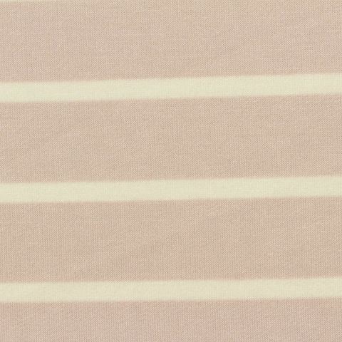Striped Modal Polyester Stretch French Terry Fabric