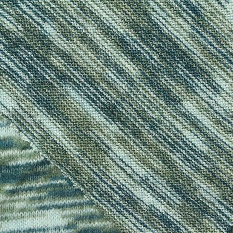 Striped Brushed Viscose Polyester Stretch Chunky Knit Fabric