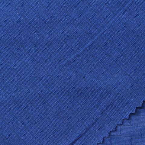 Blue Tone-on-Tone Jacquard, Polyester