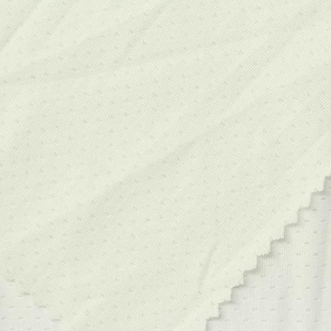 Cream Dot Mesh, Polyester