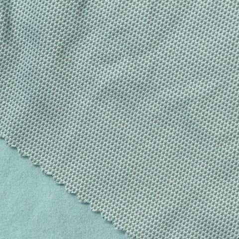 Fine Plaid Polyester Stretch Velvet Fabric