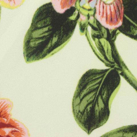 Bold Floral Polyester Stretch Scuba Knit Fabric