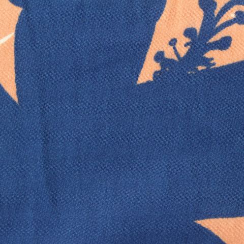 Bold Floral Cotton Stretch Twill Fabric