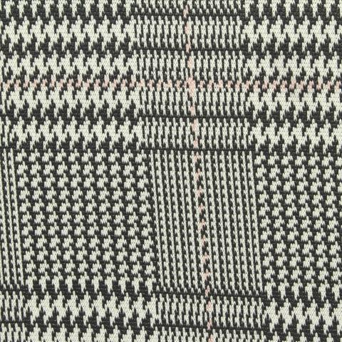 Bold Plaid Knit Fabric