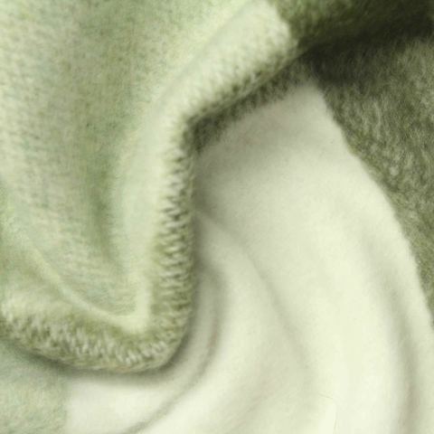 Bold Plaid Polyester Acrylic Knit Fabric