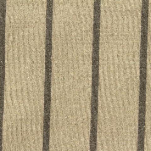 Striped Polyester Stretch Crepe Fabric