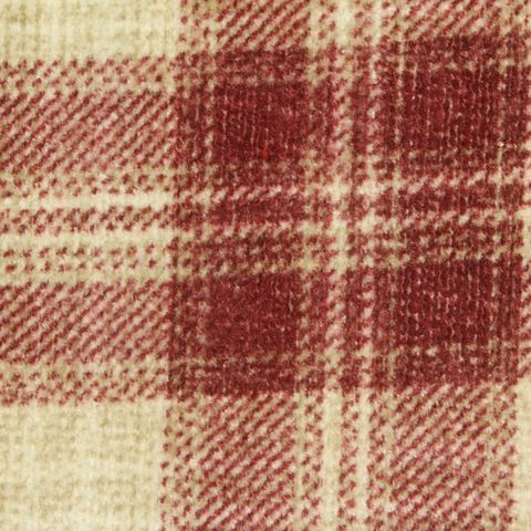 Bold Plaid 100% Polyester Chenille Fabric