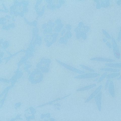 Light Blue Floral Jacquard, Polyester