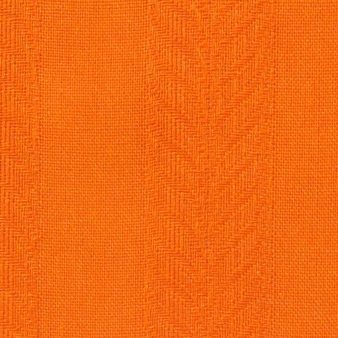 Orange Tone-on-Tone Herringbone Jacquard, Poly-Viscose