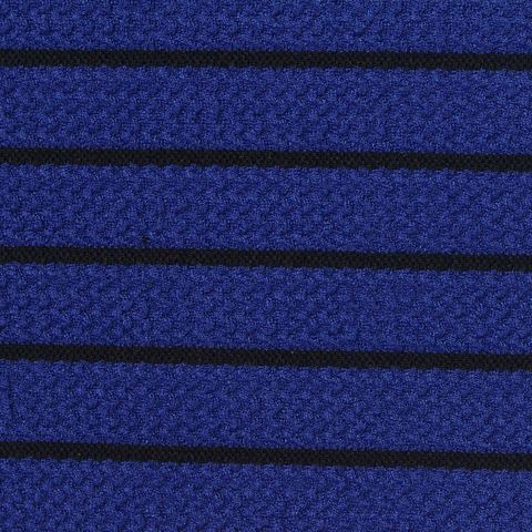 Bold Striped Polyester Stretch Knit Fabric