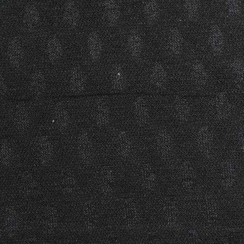 Black Textured-Dot Jacquard, Viscose-Nylon