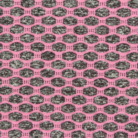 Jacquard Polyester Nylon Stretch Mesh Fabric