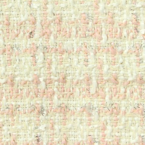 Cream Check Bouclé, Polyester