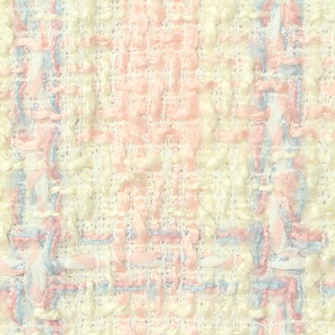 Bold Plaid Acrylic Polyester Bouclé Fabric