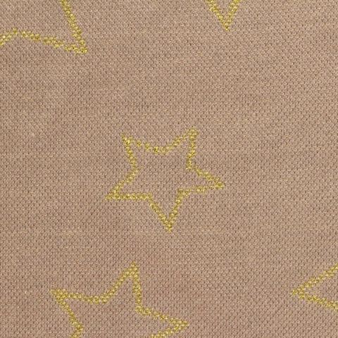 Jacquard Polyester Metallic Knit Fabric