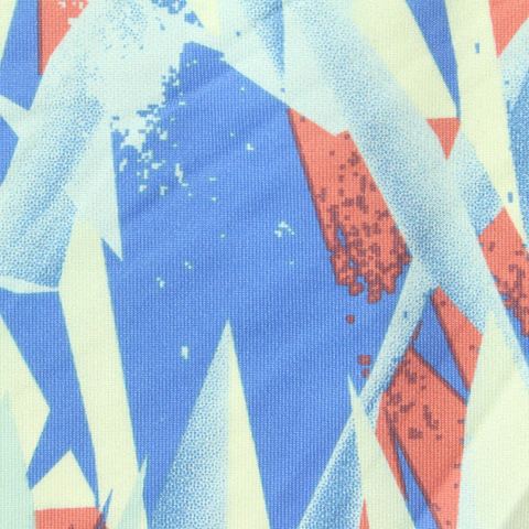 Printed Polyester Stretch Milk Silk Knit Fabric