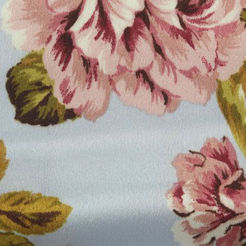Bold Floral 100% Polyester Woven Fabric