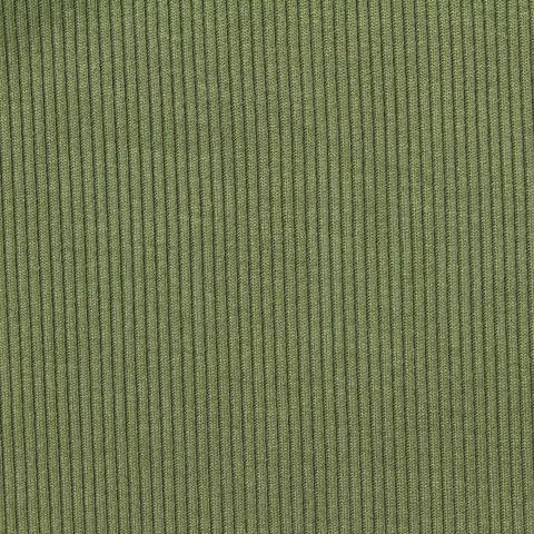 Viscose Stretch Rib Knit Fabric