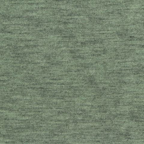 Fine Heather Polyester Viscose Stretch Scuba Knit Fabric