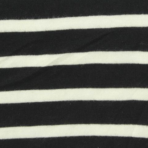 Striped Viscose Tencel Lyocell Knit Fabric
